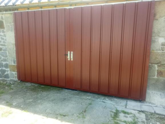 installation porte de garage