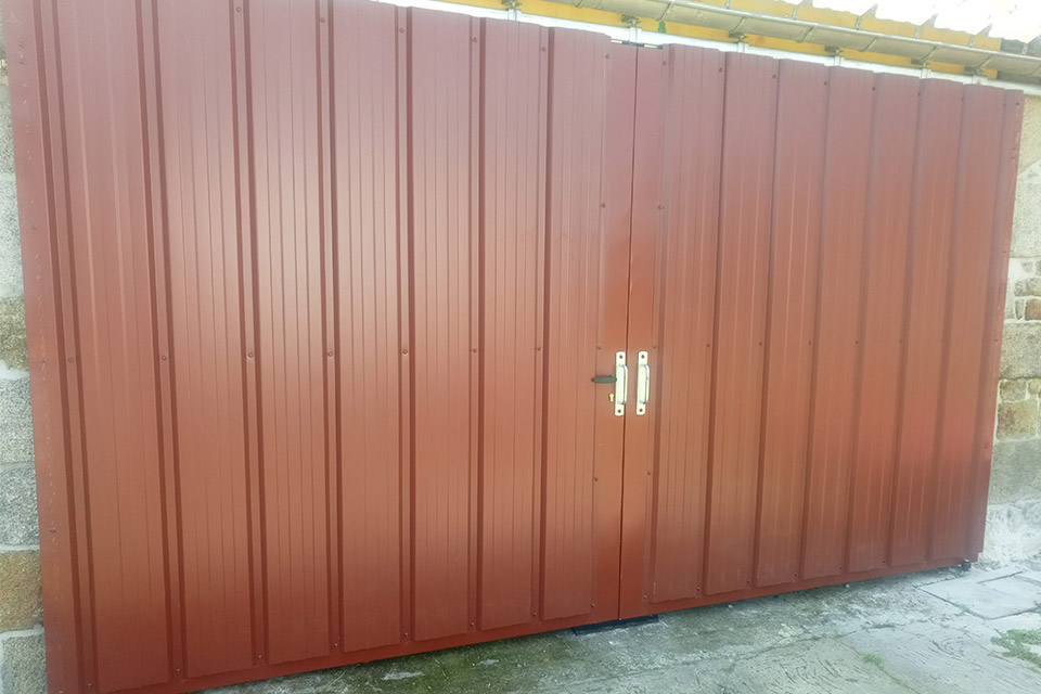 Installation porte garage 